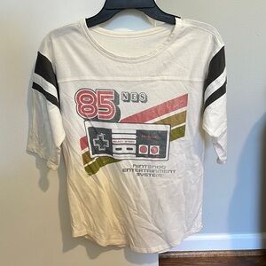 Nintendo NES Retro Graphic T-Shirt - White